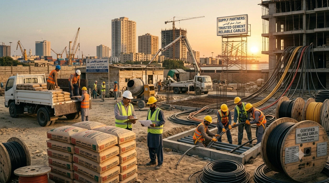 Why Every Construction Project Needs a Trusted Cement and Cable Supplier Why Every Construction Project Needs a Trusted Cement and Cable Supplier